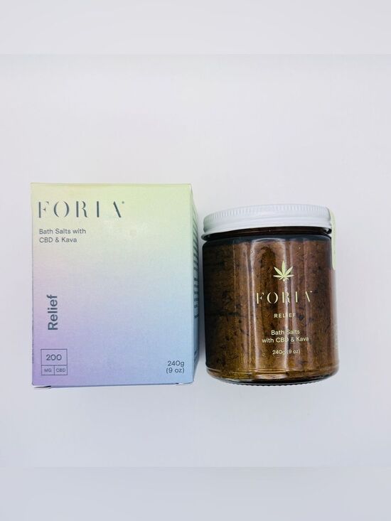 Unbranded Other - FORIA Relief Bath Salts 9oz Sealed 240g New